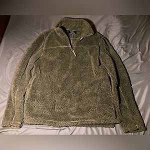 Alpine Green Pullover Sherpa
